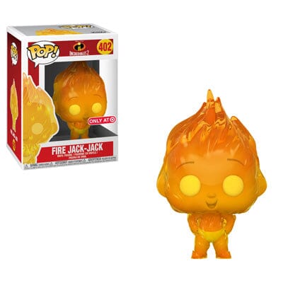 Incredibles 2 Fire Jack-Jack Exclusive Funko Pop! #402
