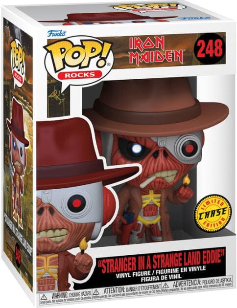 Iron Maiden “Stranger In A Strange Land Eddie” Chase Funko Pop! Rocks #248