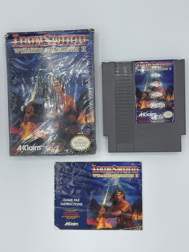 Iron Sword Wizards and Warriors 2 for the Nintendo Entertainment System (NES) Game (Complete in Box)