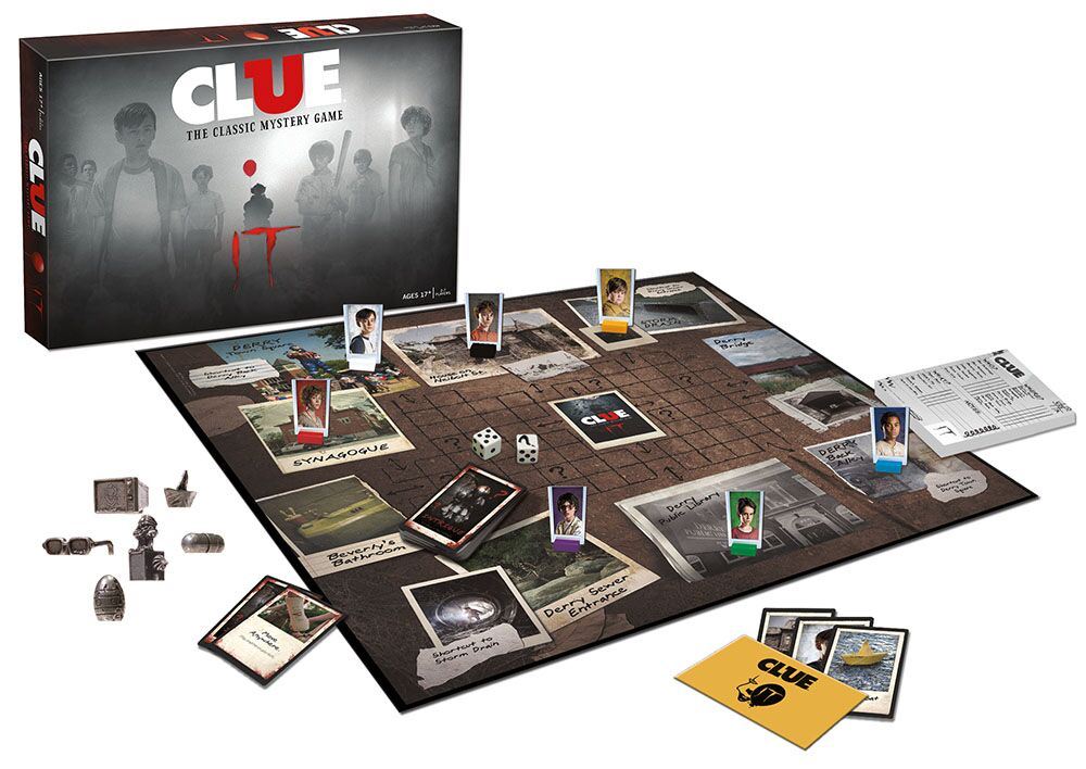 IT Pennywise Clue Board Game