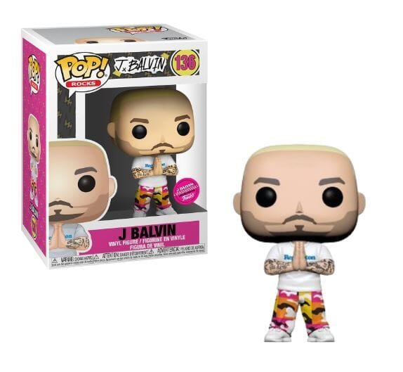 J Balvin Exclusive Funko Pop! Rocks #136