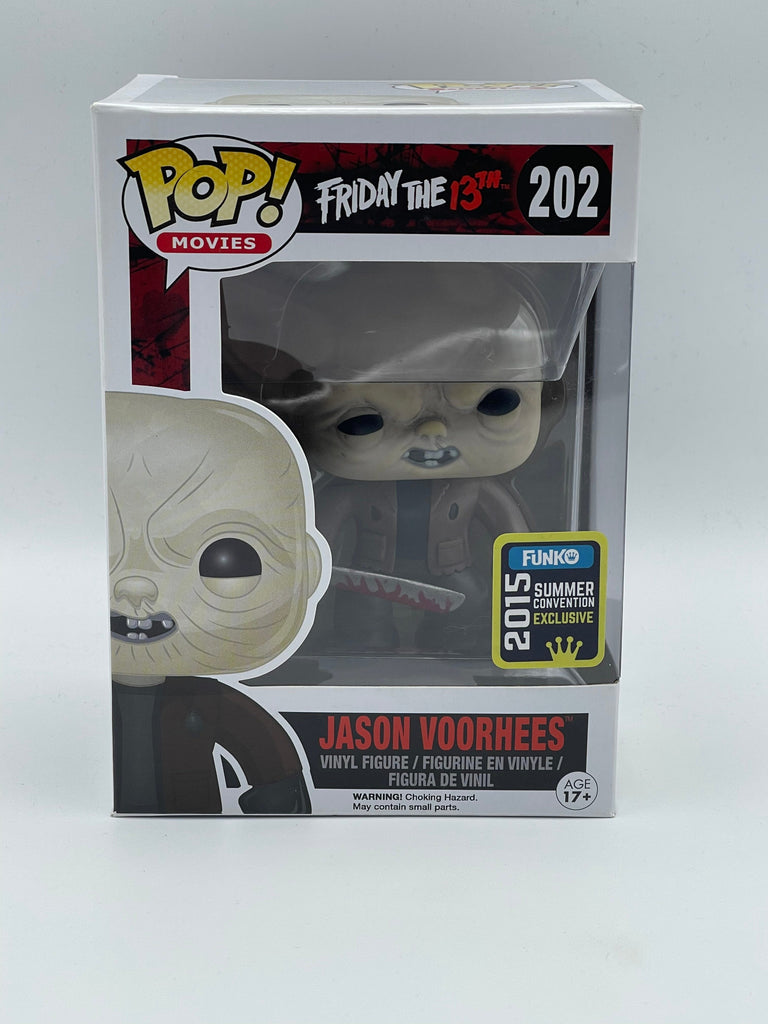 Jason Voorhees (Unmasked) Friday The 13th Summer Conventiony Exclusive Funko Pop! #202