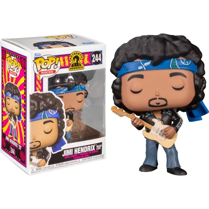Jimi Hendrix (Live in Maui Jacket) Funko Pop! Rocks #244