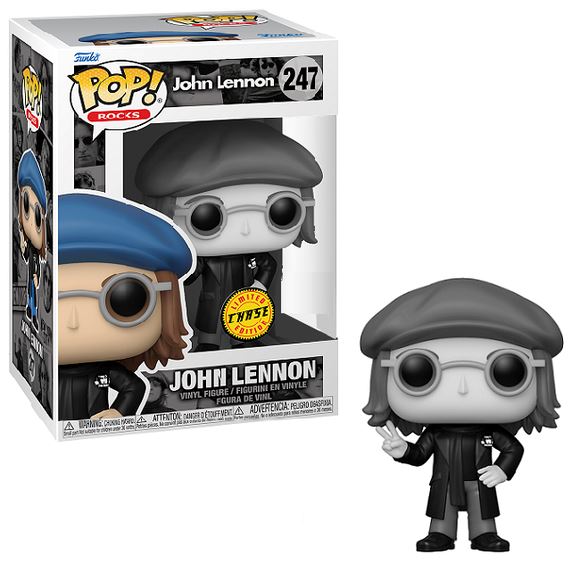 John Lennon (Black & White) Chase Exclusive Funko Pop! #247