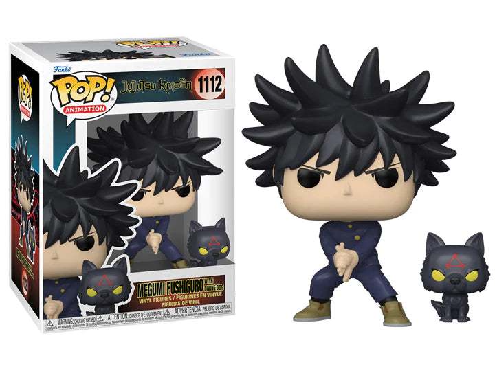 Jujutsu Kaisen Megumi Fushiguro (With Divine Dog) Funko Pop! #1112