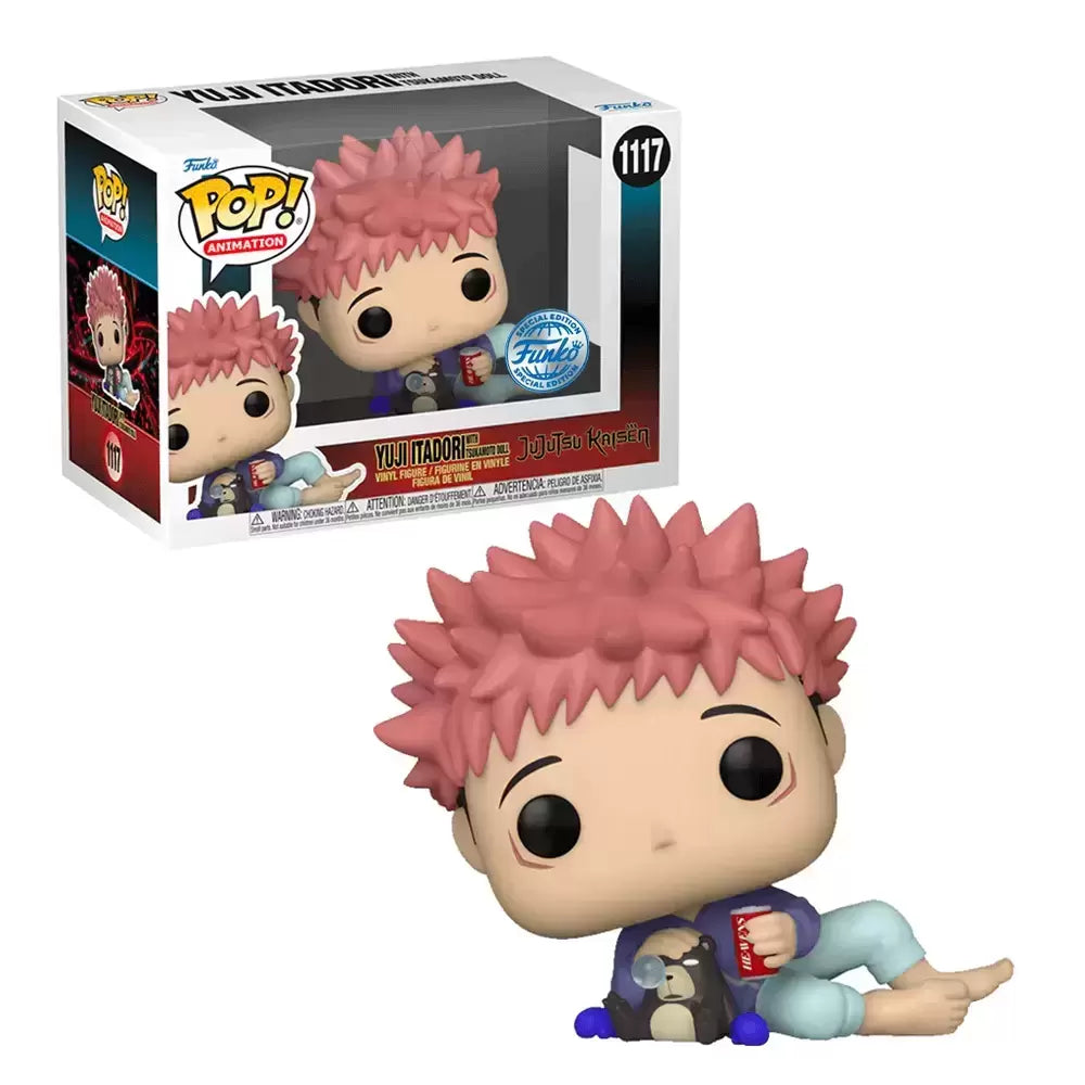 Jujutsu Kaisen Yuji Itadori (Tsukamoto Doll) Exclusive Funko Pop! #1117 (Special Edition Sticker) 