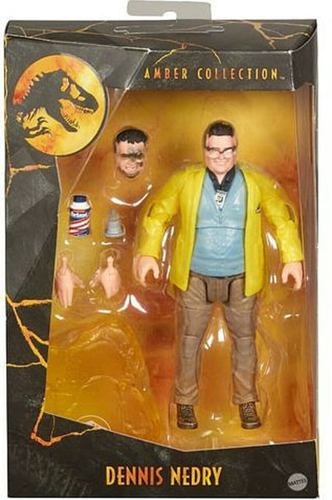 Jurassic World Amber Collection Dennis Nedry Action Figure