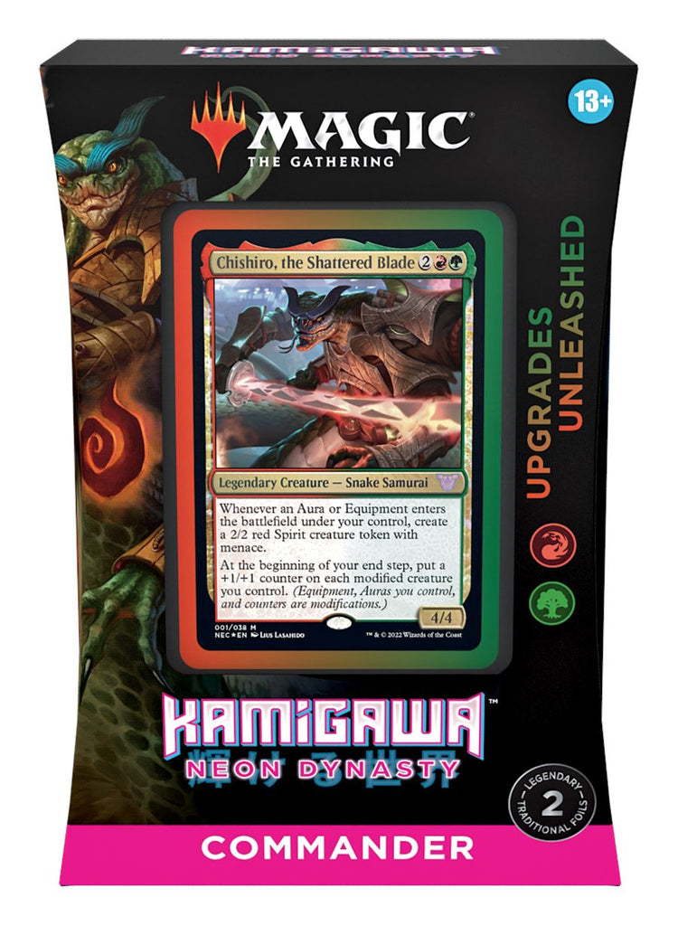 Kamigawa: Neon Dynasty Upgrades Unleashed Commander Deck