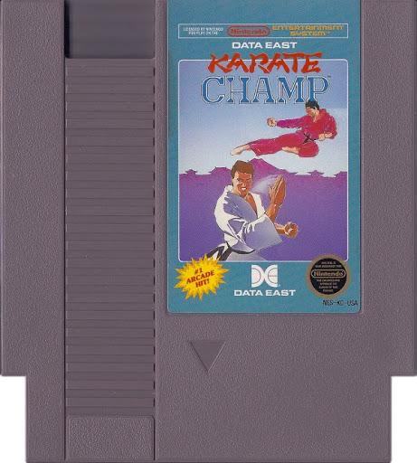 Karate Champ Game for the Nintendo Entertainment System (NES)