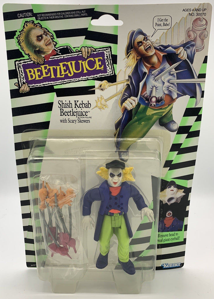 Kenner Beetlejuice Shish Kebab Beetlejuice with Scary Skewers Vintage Action Figure