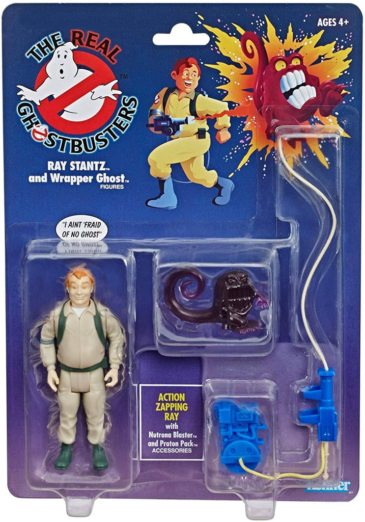 Kenner Classics The Real Ghostbusters Ray Stantz and Wrapper Ghost Action Figure (New Card)