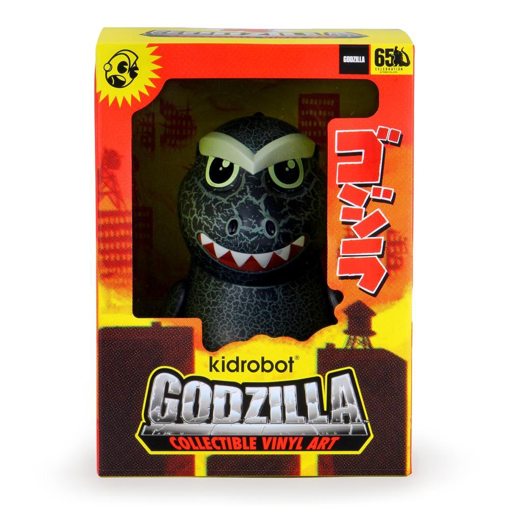 Kidrobot 1954 Glow in the Dark Crackle Godzilla 8 Inch