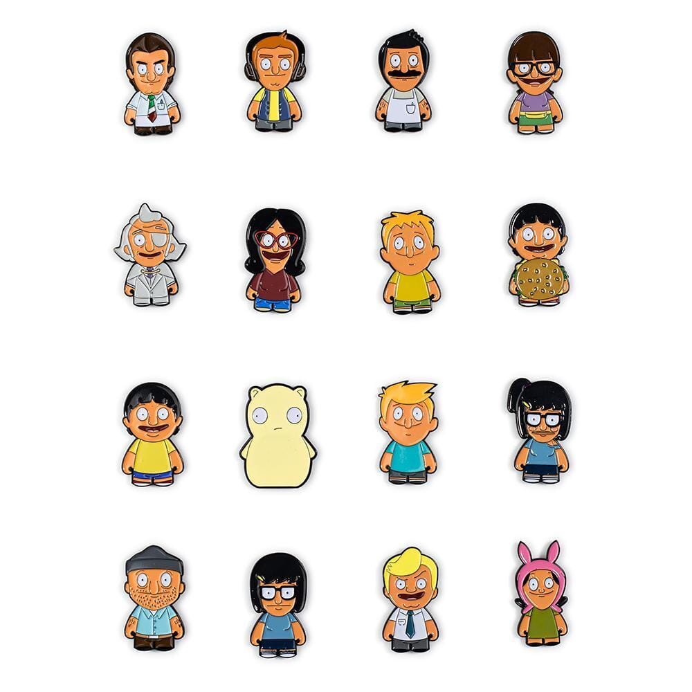 Kidrobot Bob's Burgers Enamel Pin Blind Box Series Kidrobot 