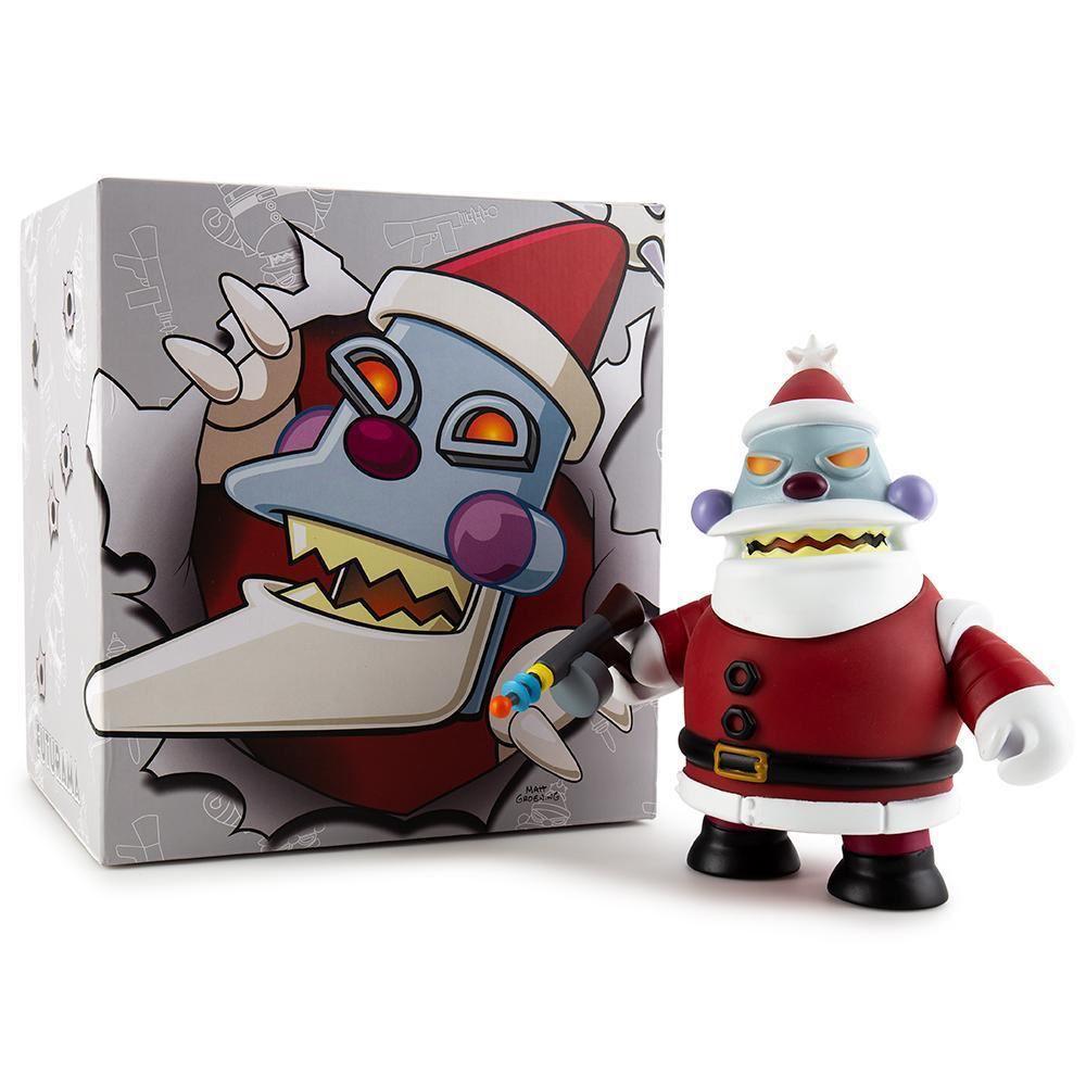 Kidrobot Futurama Robot Santa Claus Naughty 6 Inch Vinyl Art Figure
