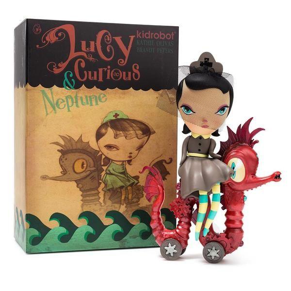 Kidrobot Lucy Curious Dark Harbor by Kathie Olives