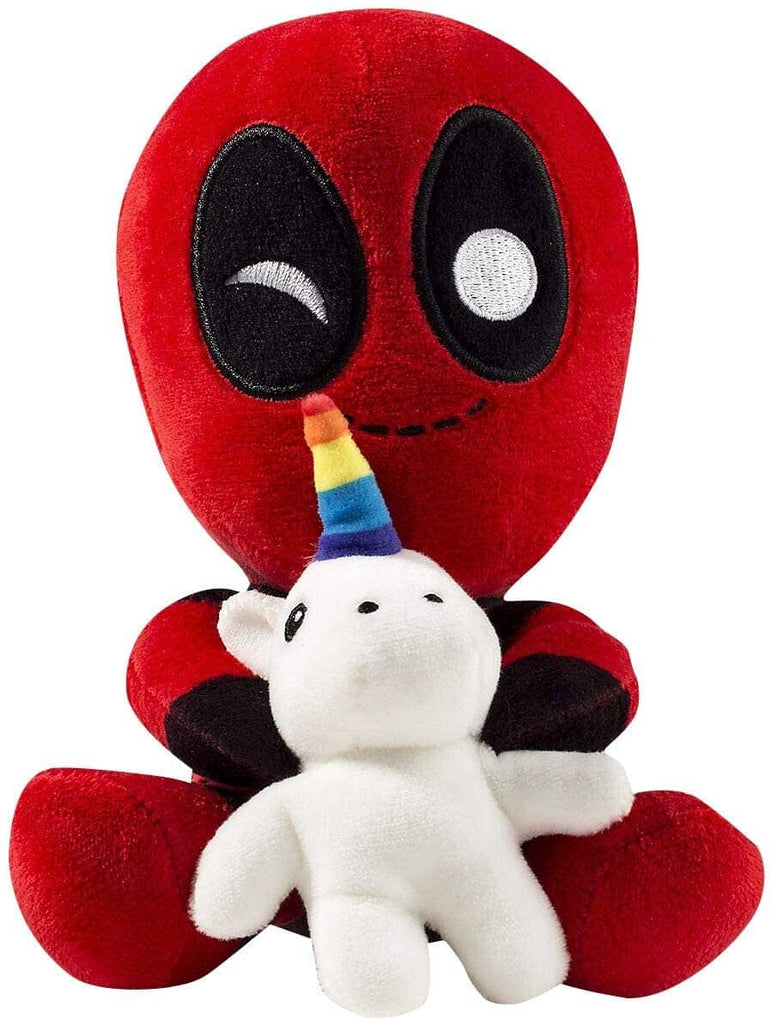 Kidrobot Marvel Deadpool Riding Unicorn Plush 