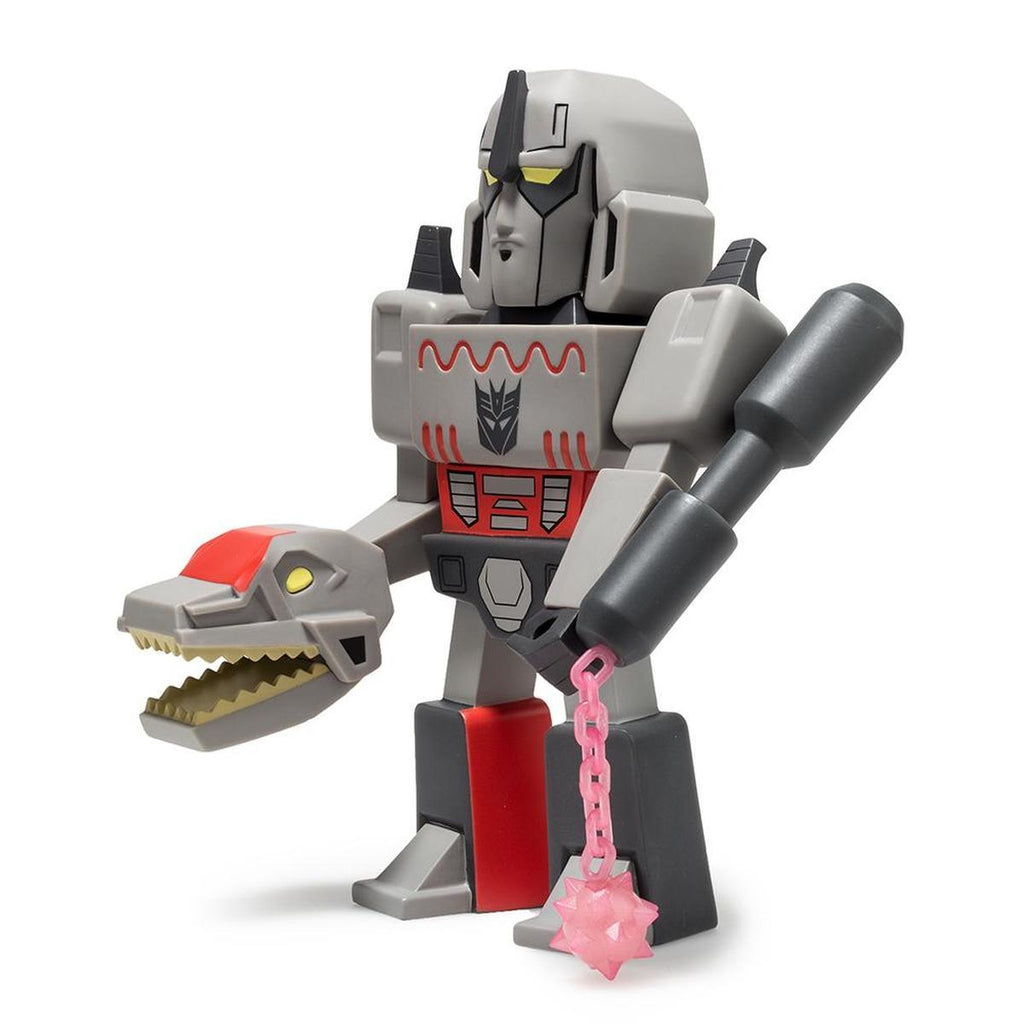 Kidrobot Transformers vs GI Joe Megatron Medium Gray Vinyl Figure