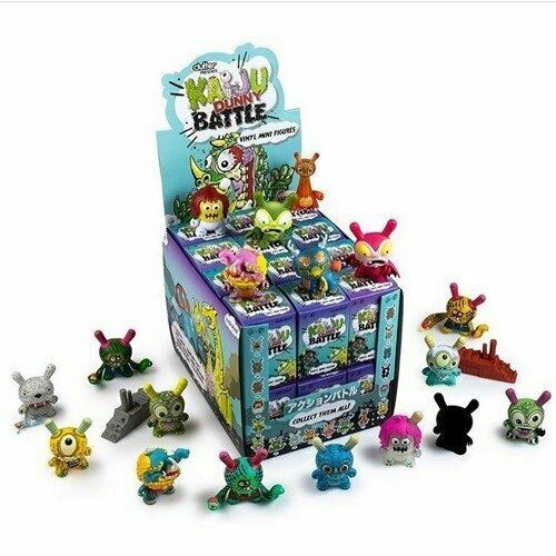 Kidrobot X Clutter Kaiju Dunny Battle 3 Inch Mini Figure Series Blind Box