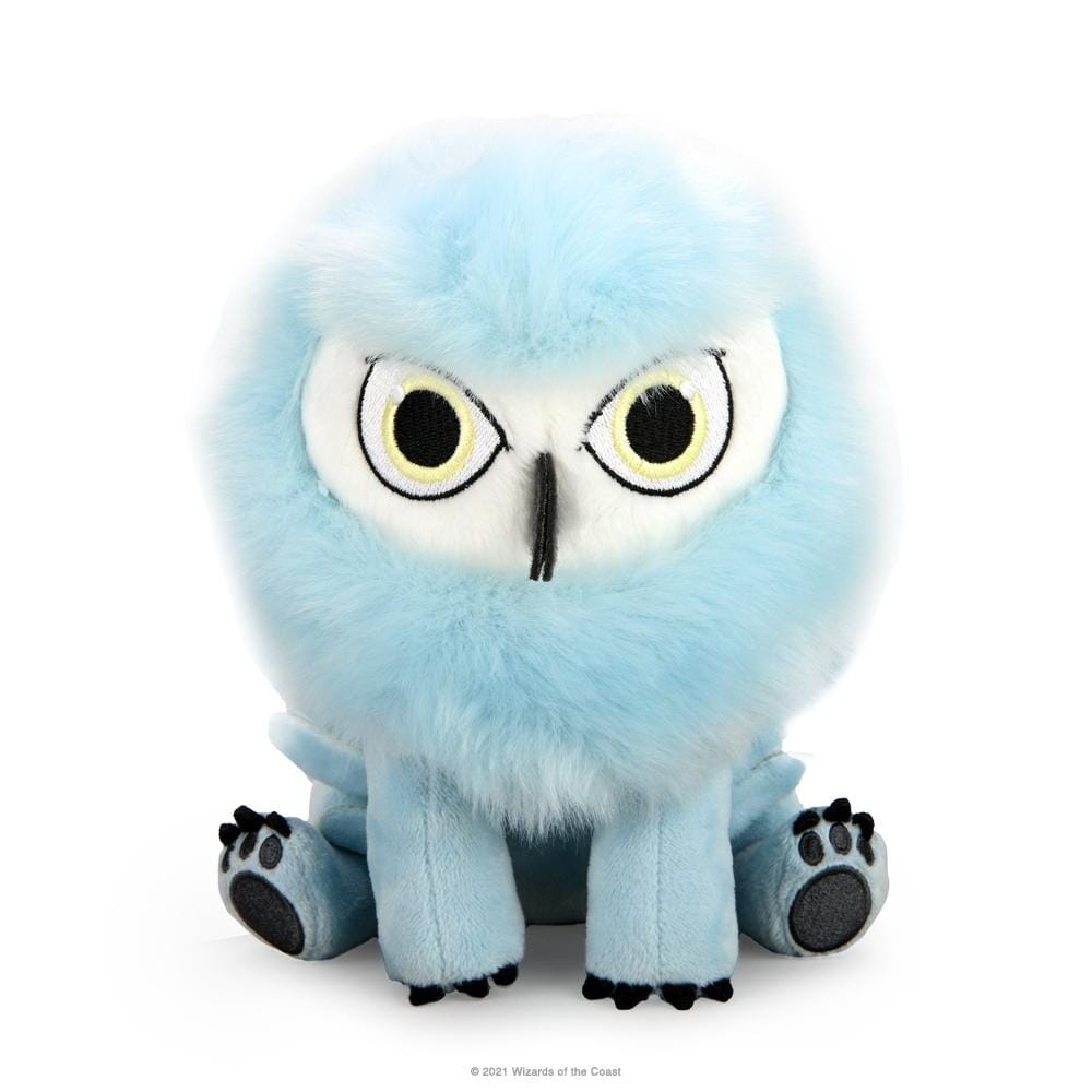 Kidrobot X Dungeons & Dragons Displacer Snowy Owlbear 7.5in Phunny Plush