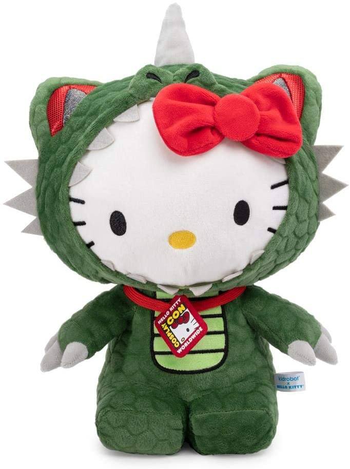 Kidrobot X Sanrio Hello Kitty Kaiju Cosplay 16 Inch Plush