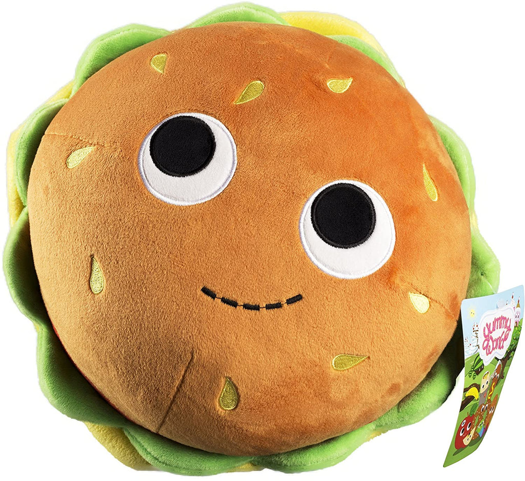 Kidrobot Yummy World Medium Bunford Burger 10 Inch Plush