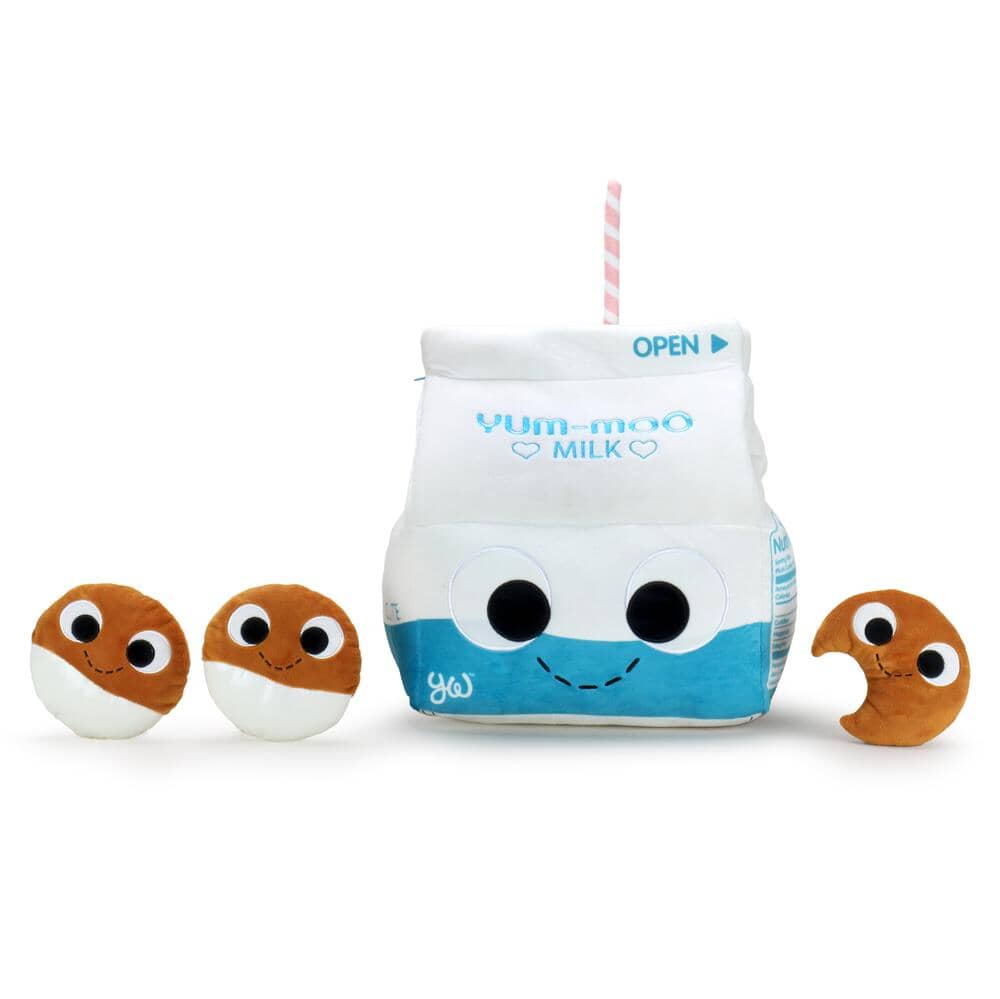 Kidrobot Yummy World Milk and Cookies Large Plush