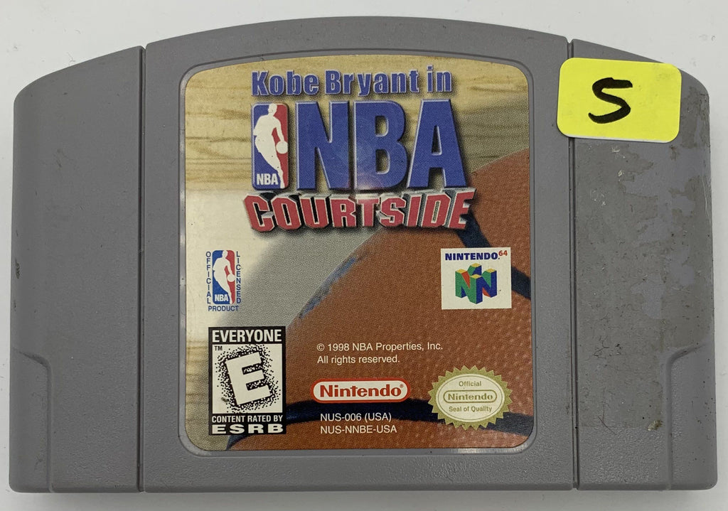 Kobe Bryant in NBA Courtside for the Nintendo 64 (N64) (Loose Game)
