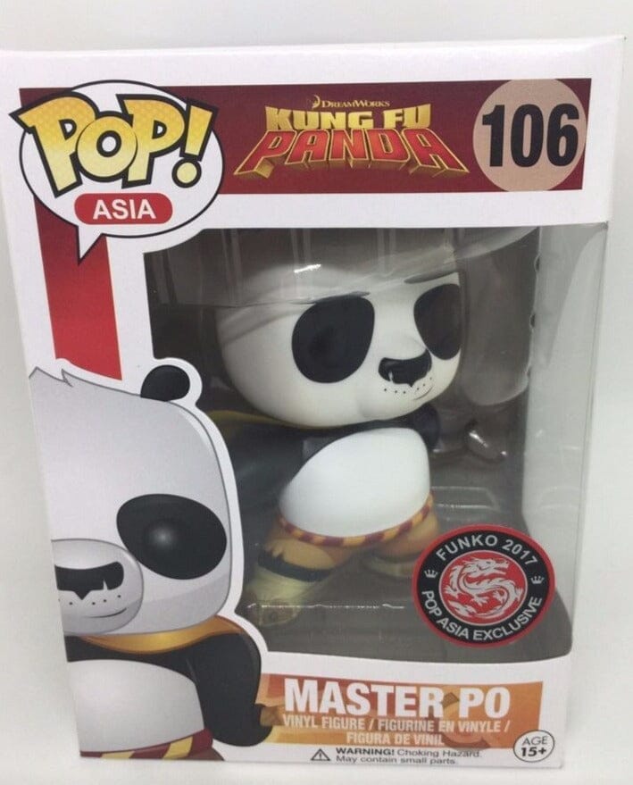 Kung Fu Panda Master Po Exclusive Funko Pop! #106