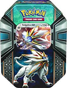 Pokemon TCG Legends of Alola Solgaleo GX Tin