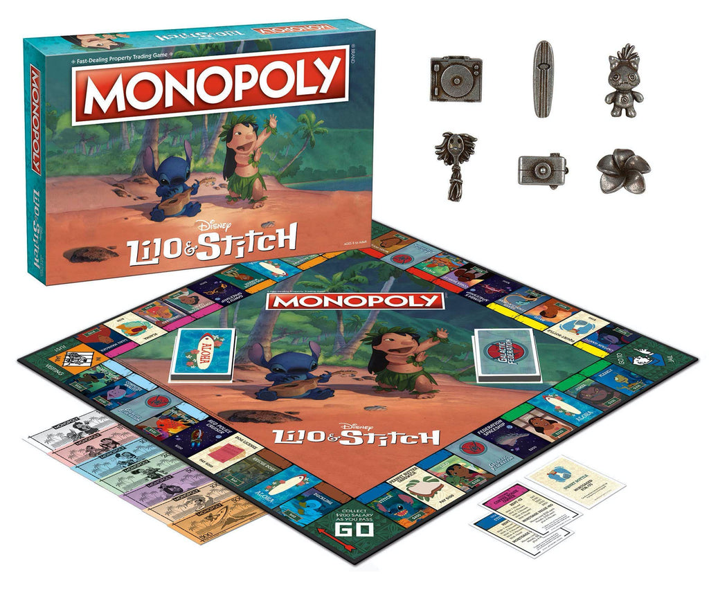 Lilo and Stitch Monopoly Board Game