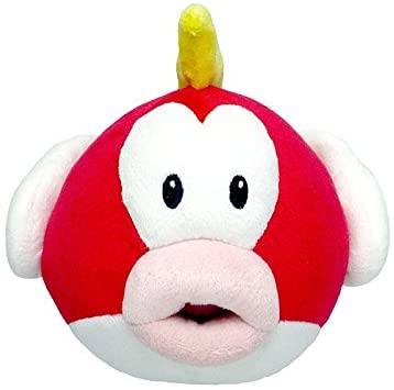 Little Buddy Super Mario All Star Collection Cheep Cheep 6 Inch Plush