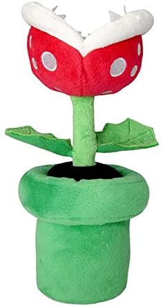 Little Buddy Super Mario All Star Collection Piranha Plant 9 Inch Plush