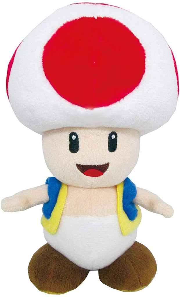 Little Buddy Super Mario All Star Collection Toad 8 Inch Plush