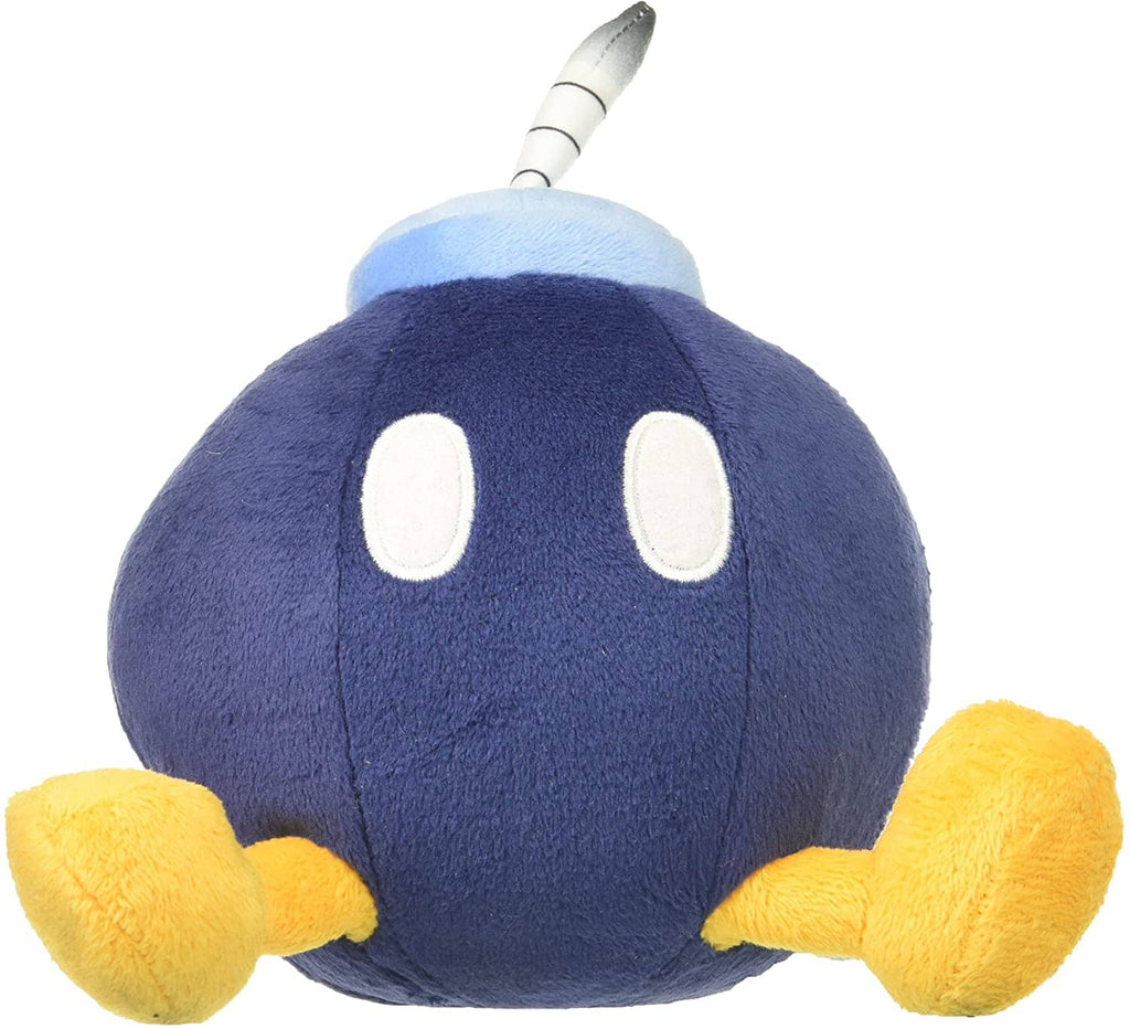 Little Buddy Super Mario All Stars Collection Bob Omb 6 Inch Plush