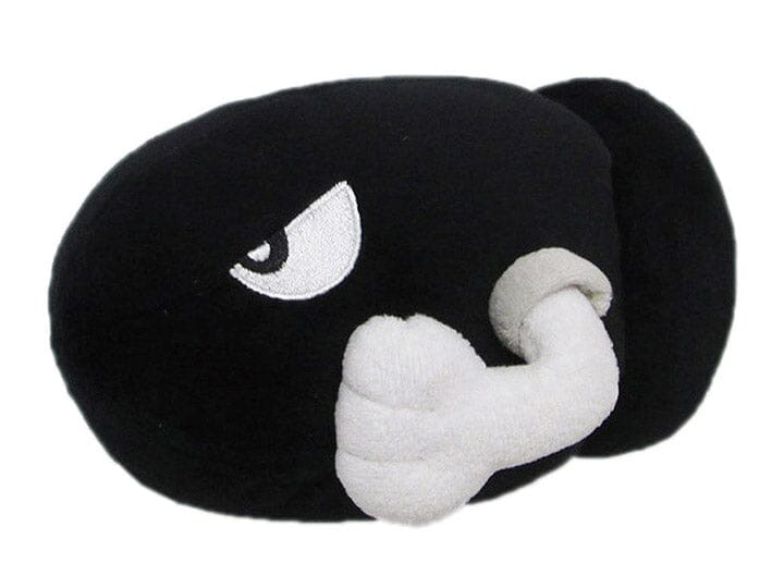 Little Buddy Super Mario All Stars Collection Bullet Bill 6 Inch Plush