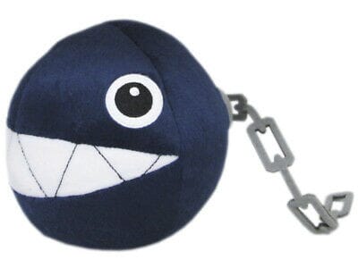 Little Buddy Super Mario All Stars Collection Chain Chomp 6 Inch Plush