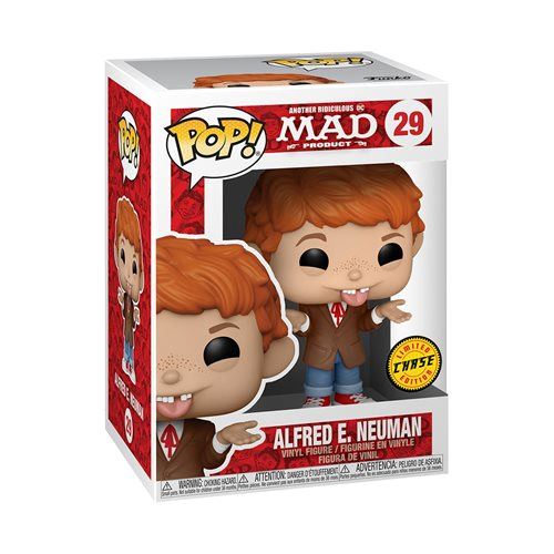 Mad Alfred E. Neuman (Tongue Out) Chase Funko Pop! #29