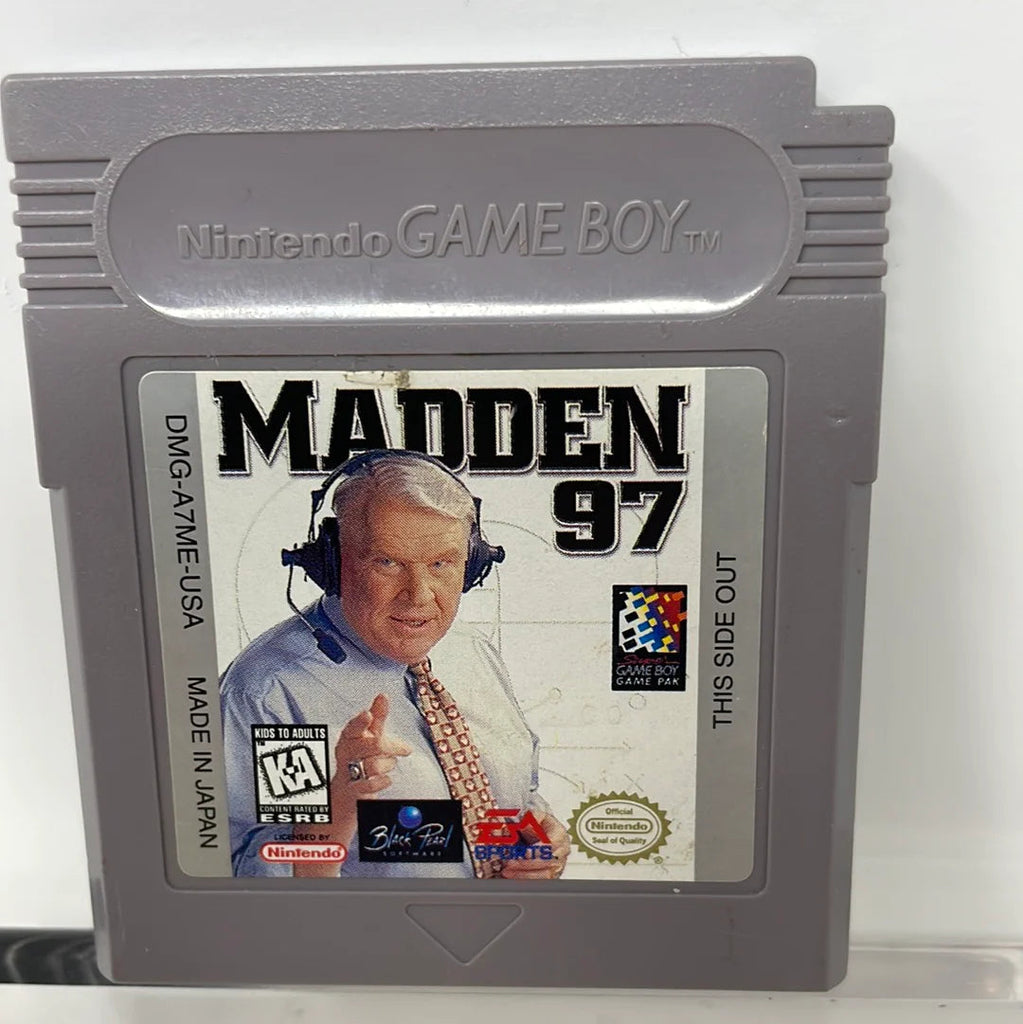 Madden 97 for the Nintendo Gameboy (GB) (Loose Game)