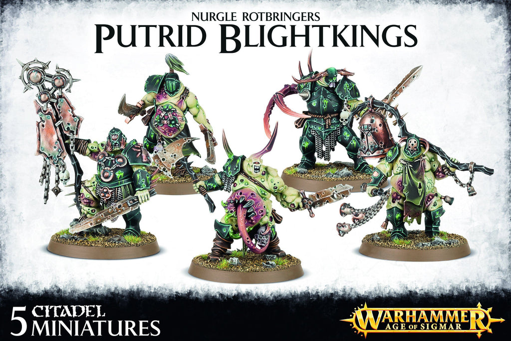 Maggotkin of Nurgle Putrid Blightkings Warhammer Age of Sigmar Undiscovered Realm 