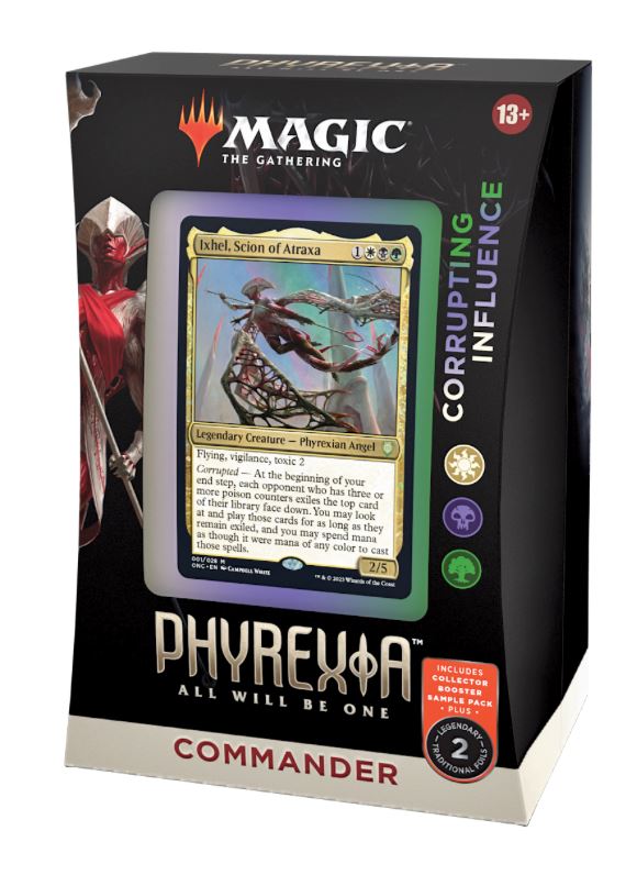 Magic The Gathering Corrupting Influence Phyrexia: All Will Be One Commander Deck