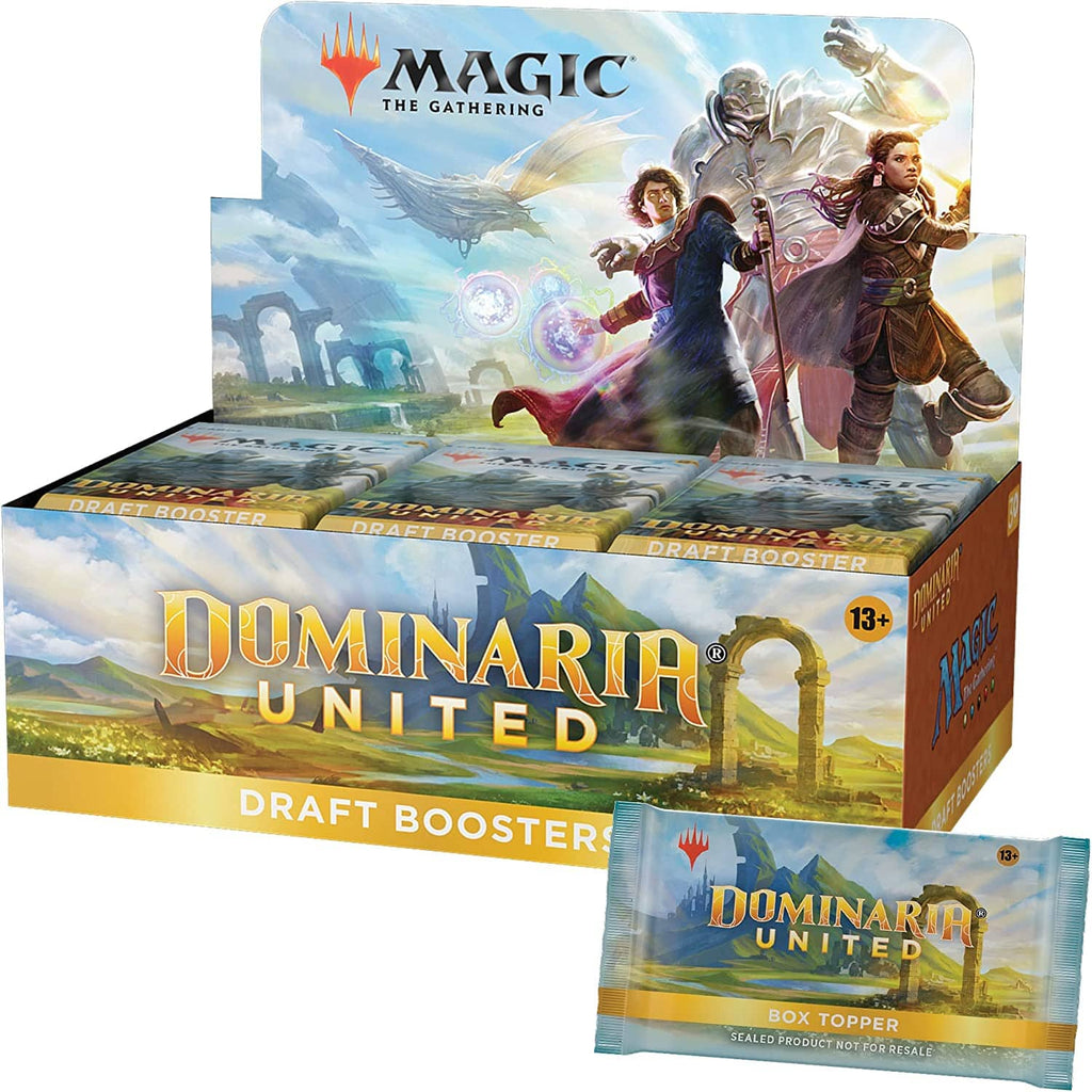 Magic the Gathering: Dominaria United Draft Booster Box w/ Box Topper (36 Packs)