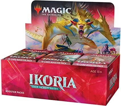 Magic the Gathering: Ikoria Lair of Behemoths Booster Box with Box Topper (36 Packs)