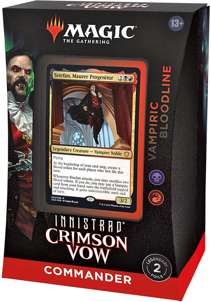Magic the Gathering Innistrad Crimson Vow Vampiric Bloodline Commander Deck (Preorder)