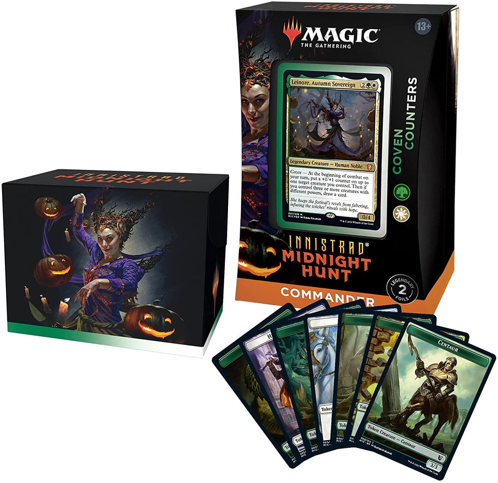 Magic the Gathering: Innistrad Midnight Hunt Commander Deck - Coven Counters