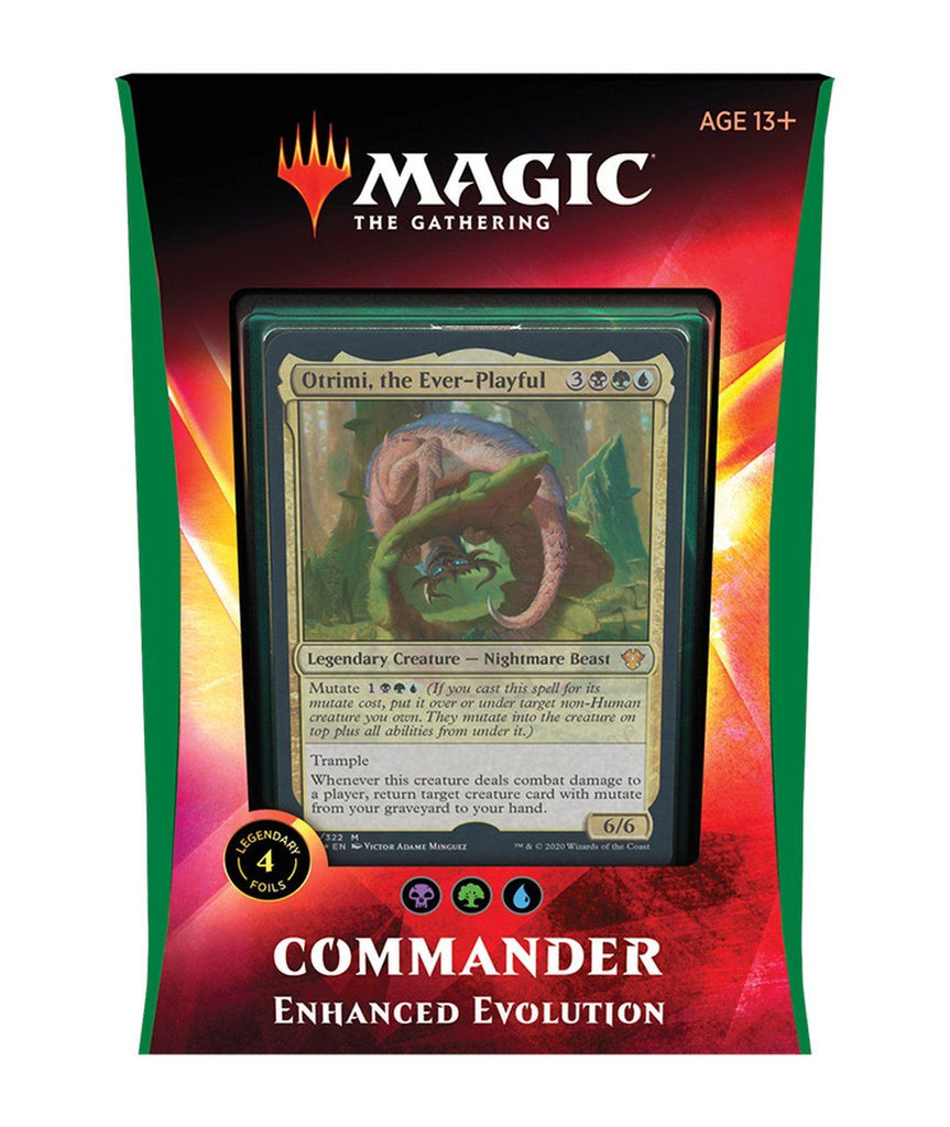 Magic the Gathering: Ikoria Commander 2020 Deck - Enhanced Evolution