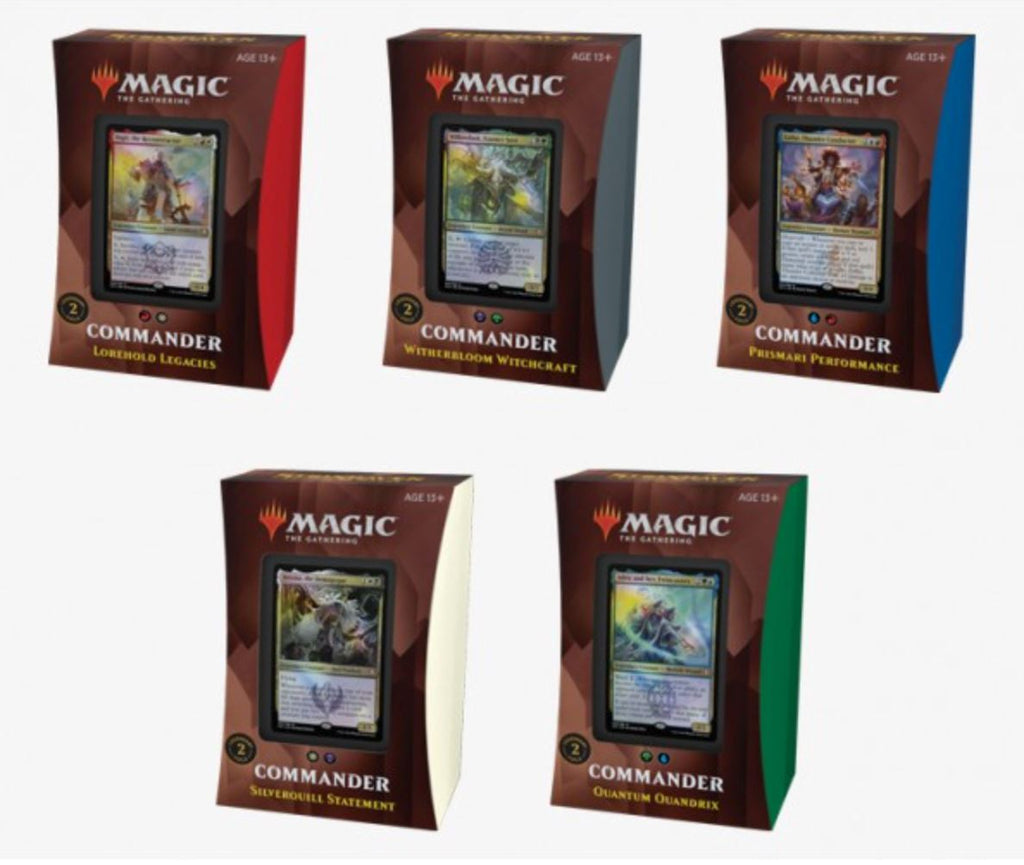 Magic the Gathering: MTG Strixhaven Commander Decks (set of 5)