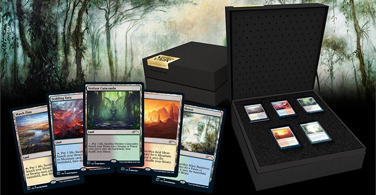 Magic the Gathering: Secret Lair Ultimate Edition Fetch Lands (set of all 5) (Pre Order)
