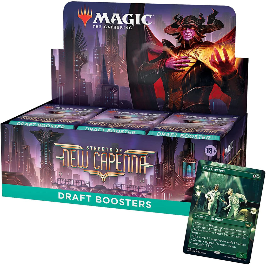 Magic the Gathering: Streets of New Capenna Draft Booster Box (36 Booster Packs)