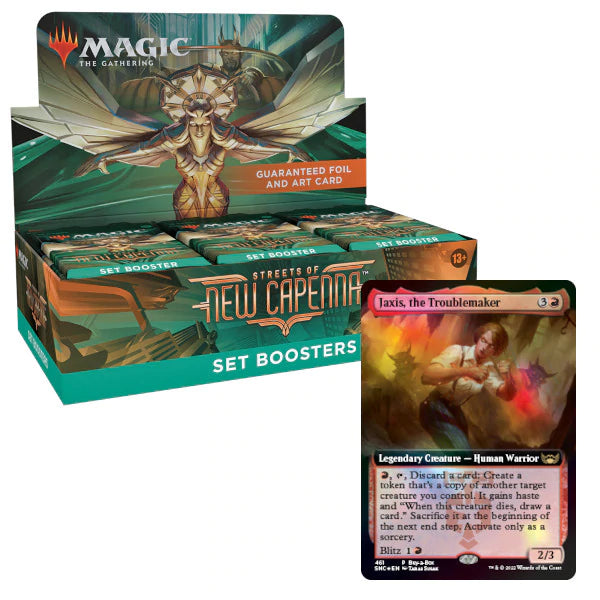 Magic the Gathering: Streets of New Capenna Set Booster Box w/ Buy a Box Promo