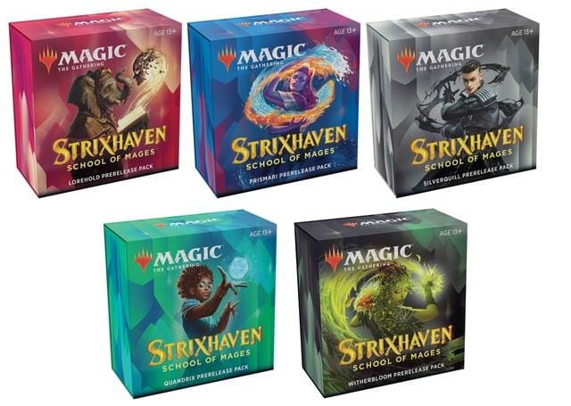 Magic the Gathering: Strixhaven Take Home Pre Release Kit (Eight Boosters + Promo)